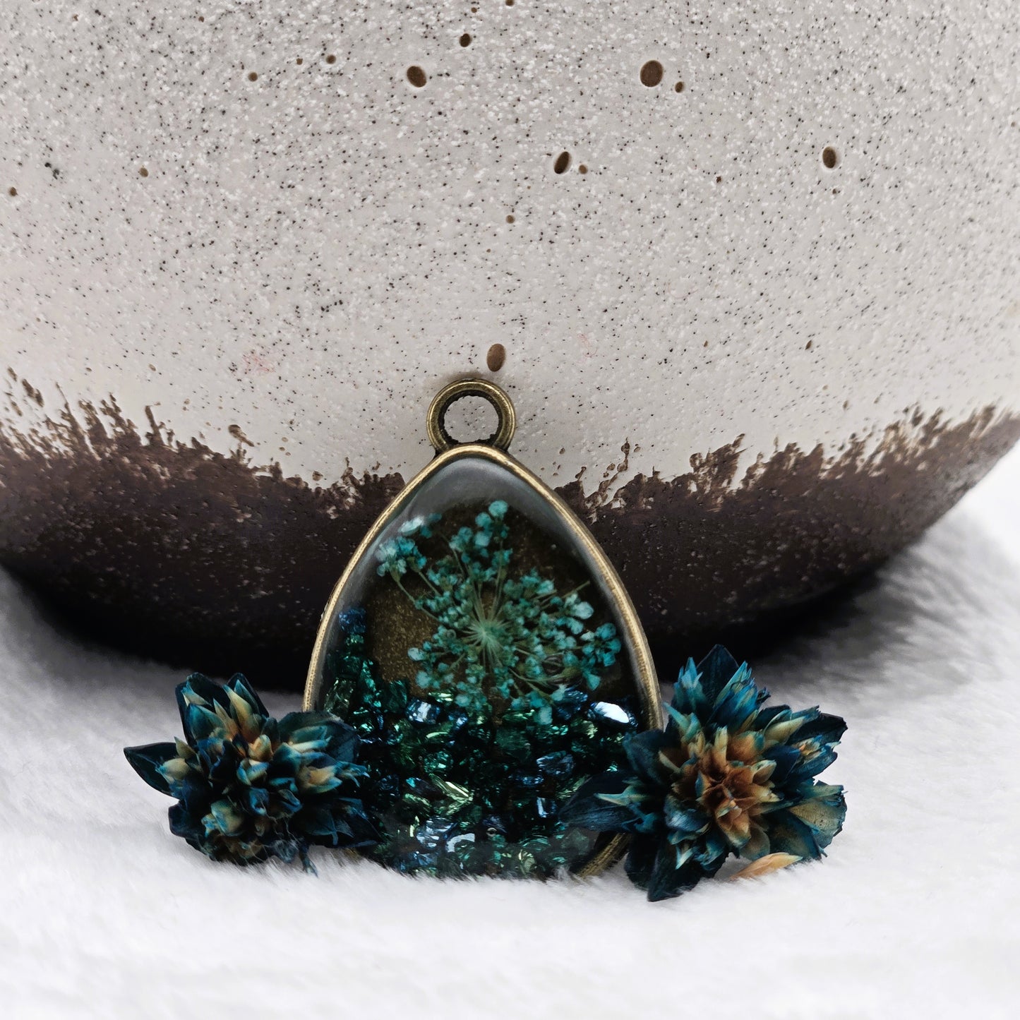Floral Wave Pendant