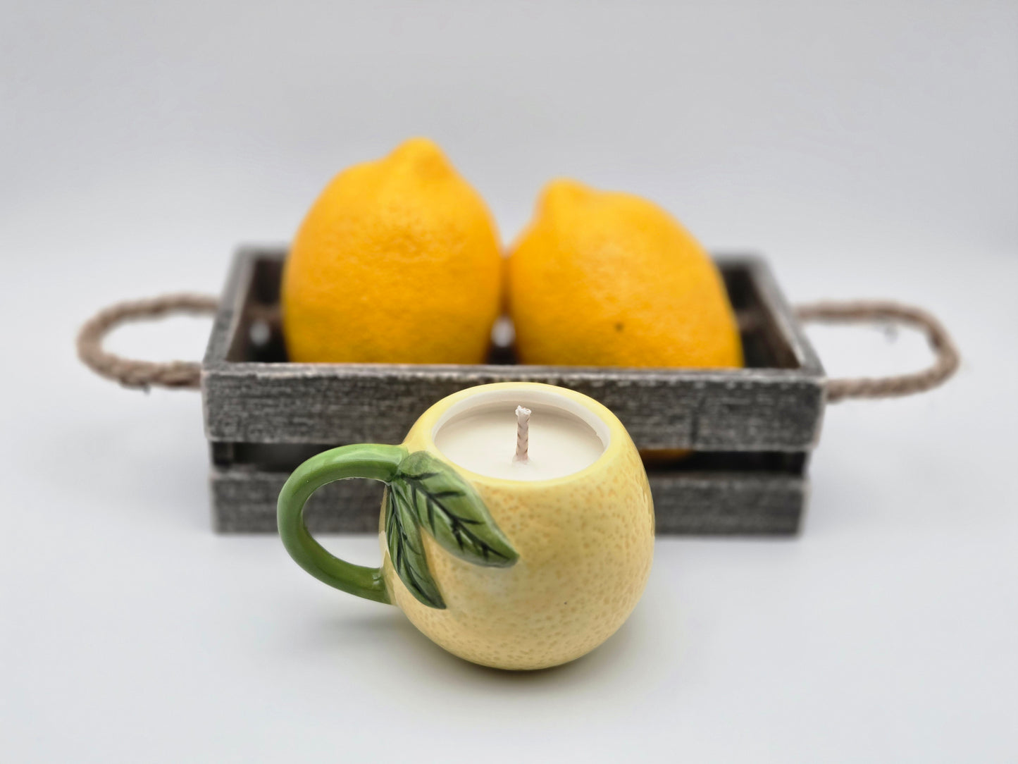 Mini Lemon Candle