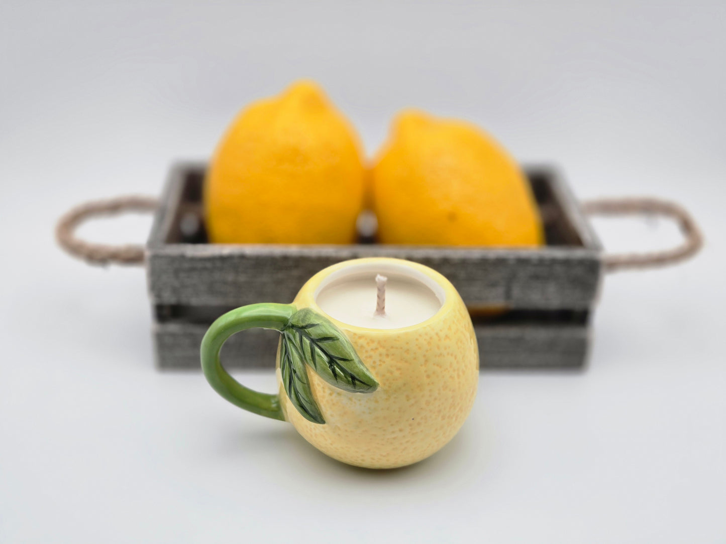 Mini Lemon Candle