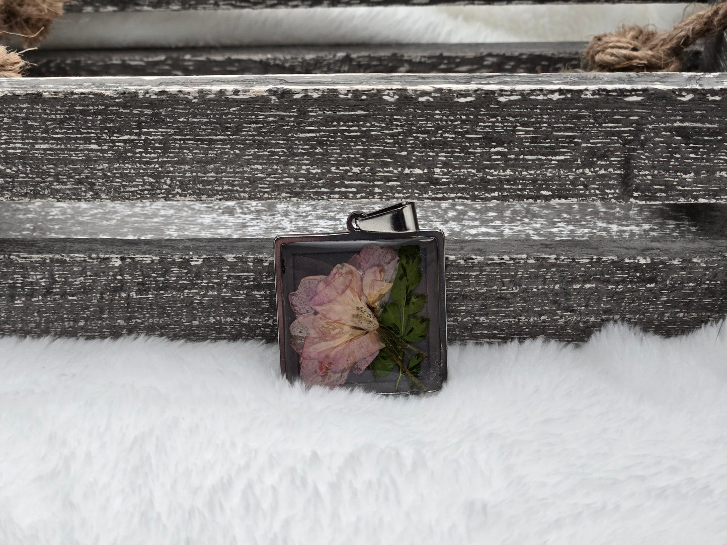 Pressed Flower Pendants
