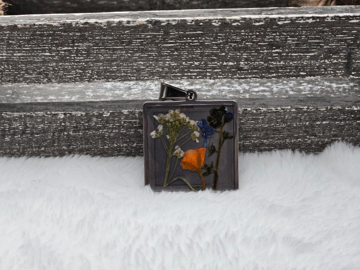 Pressed Flower Pendants