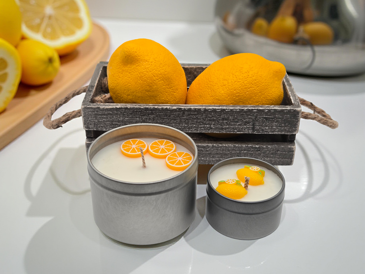 Lemon Slice Delight Candle