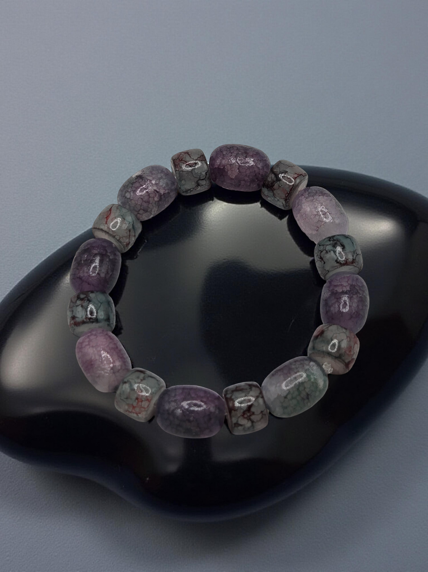Ash & Amethyst Bracelet