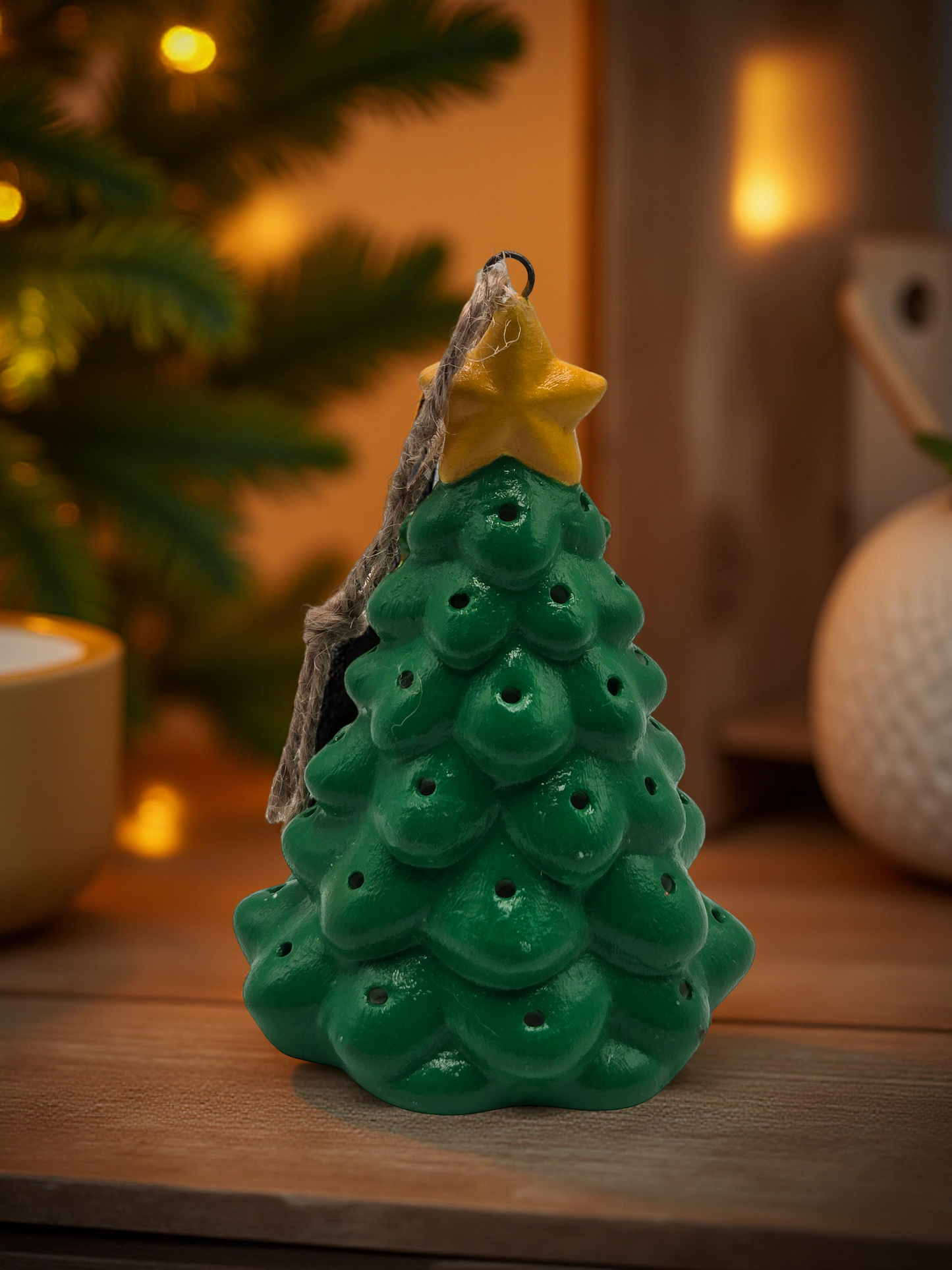 Ceramic Christmas Tree Ornament