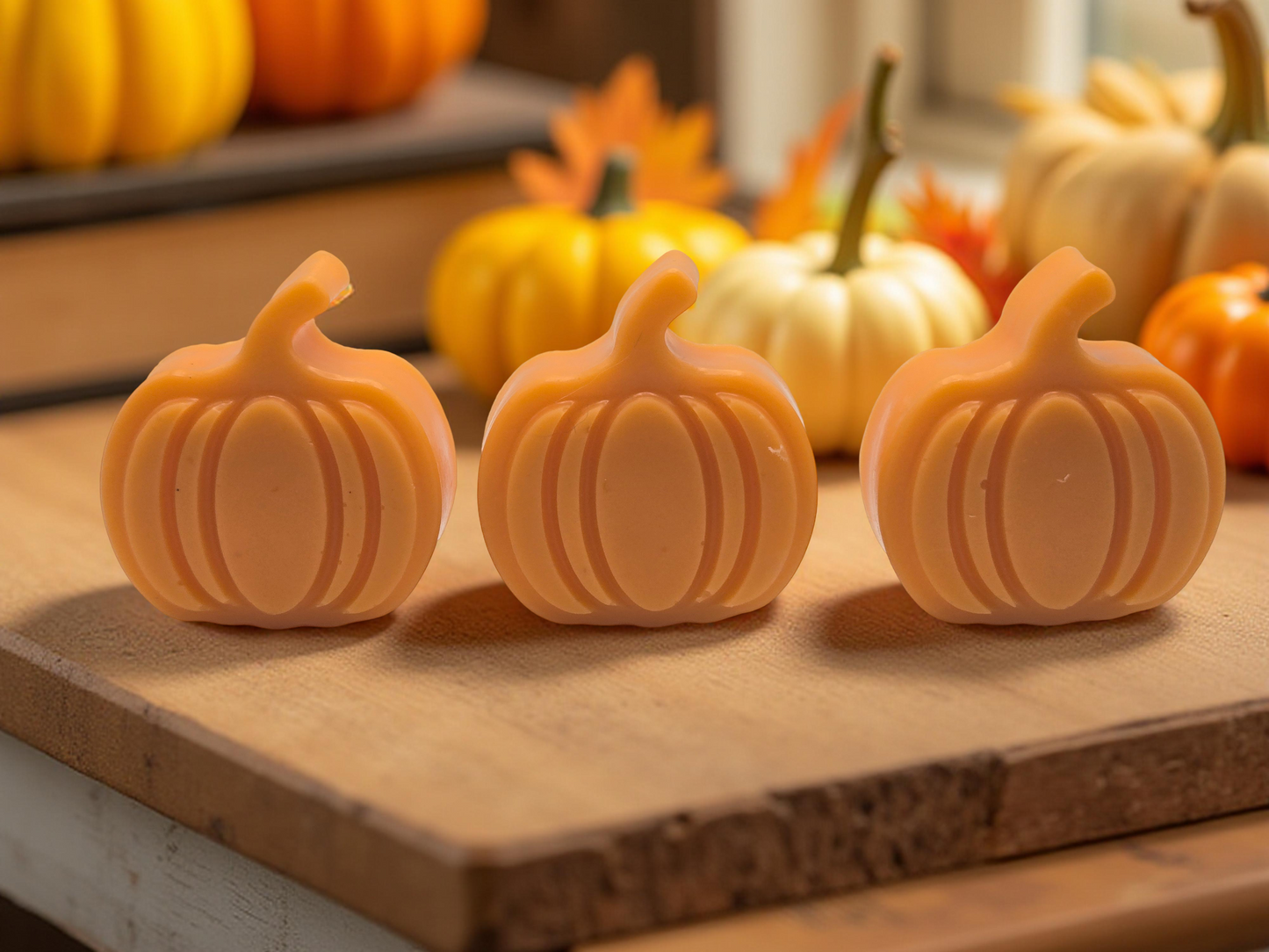 Pumpkin Soap Bars Set of 6