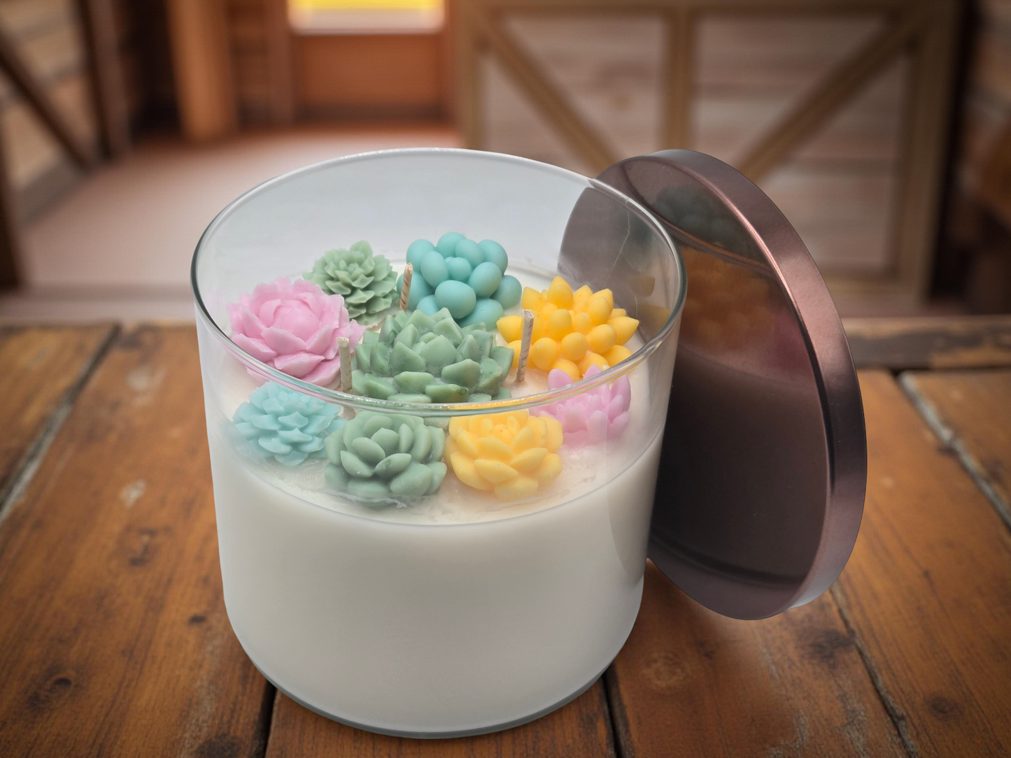 Succulent Farm Candle 12 oz