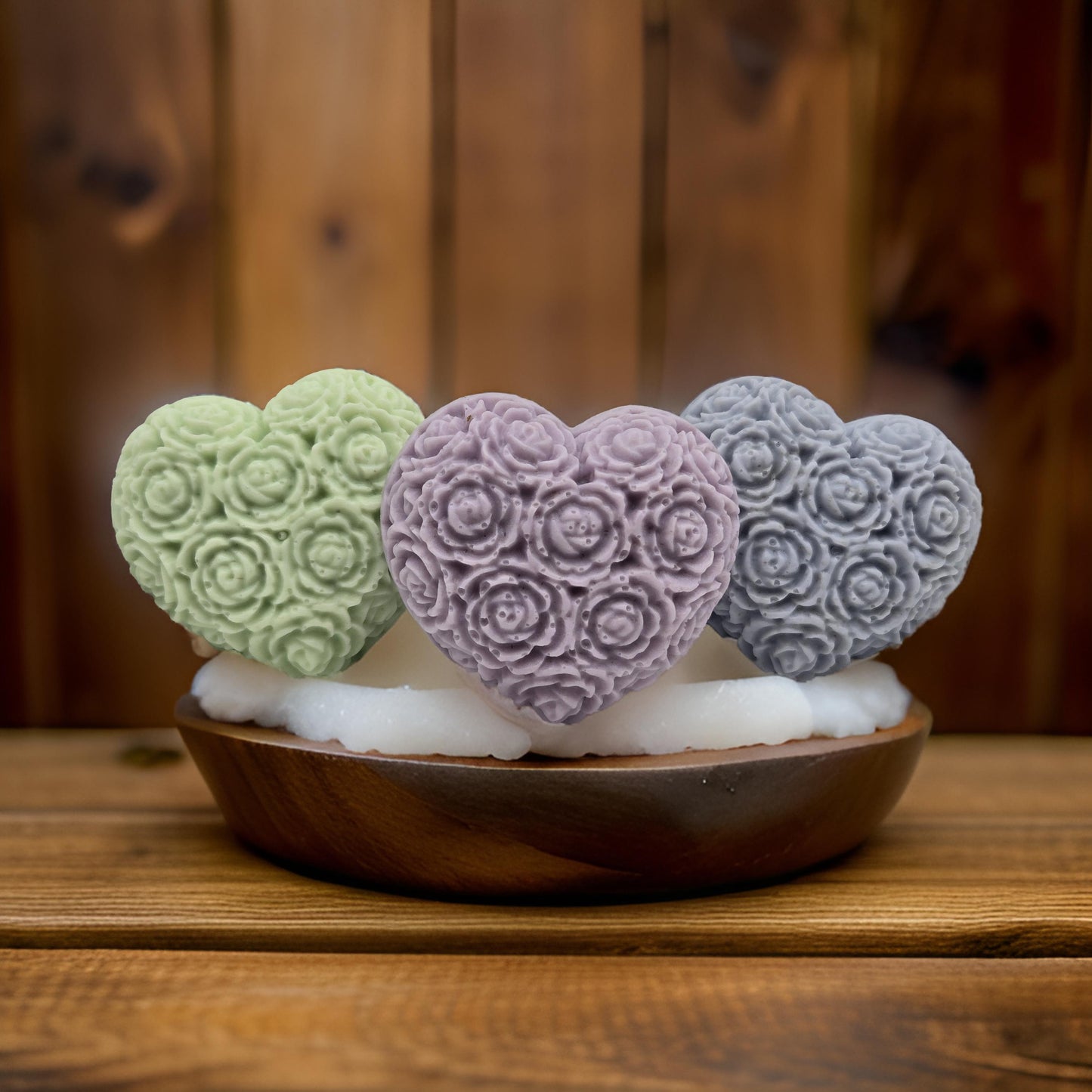 Heart Shaped Soap Set