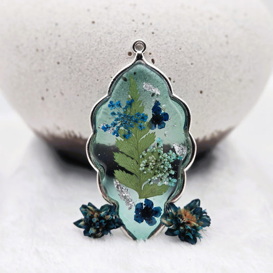 Aqua Blossom Charm