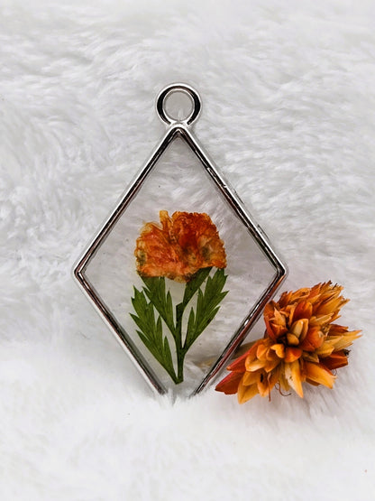 Flower in a Box Pendant