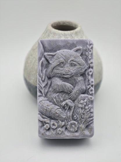 Roscoe the Raccoon Soap Bar