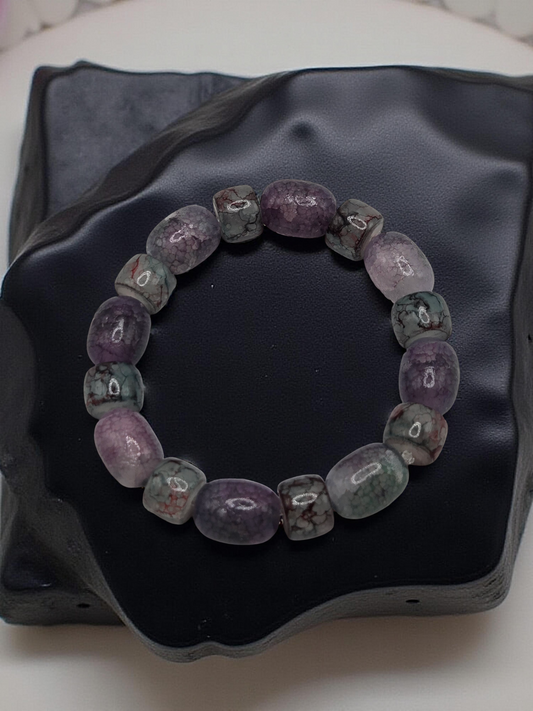 Ash & Amethyst Bracelet
