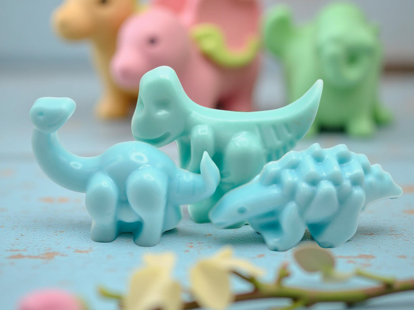 Large Dino Hand Soaps set of 3