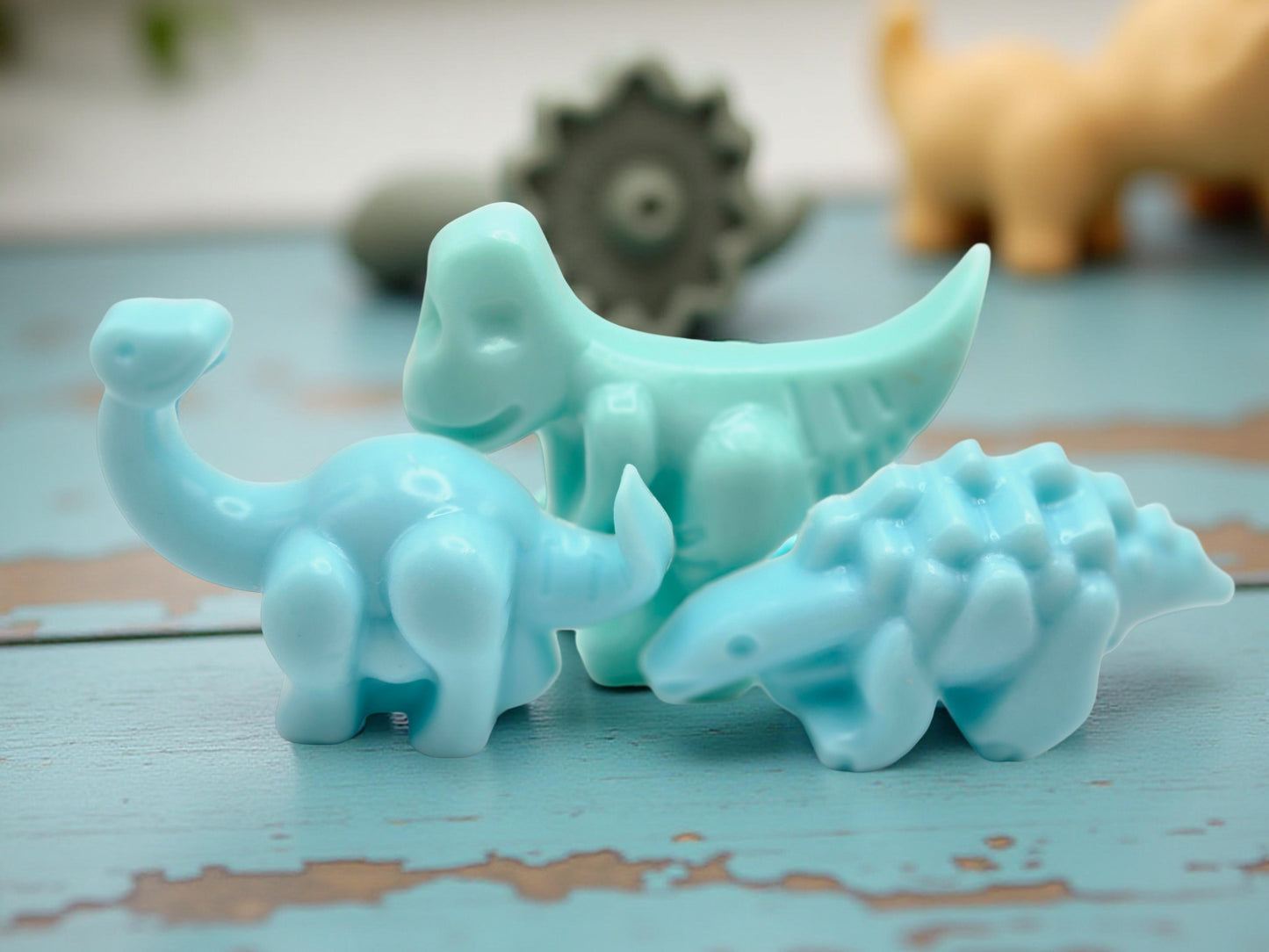 Large Dino Hand Soaps set of 3