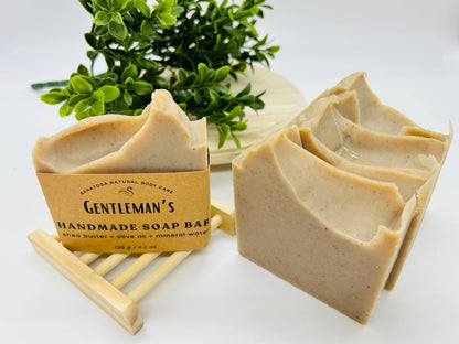 Gentleman's Handmade Soap Bar VEGAN COLD PROCESS